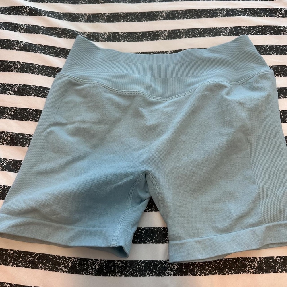 Sky Blue Women's Bike Shorts